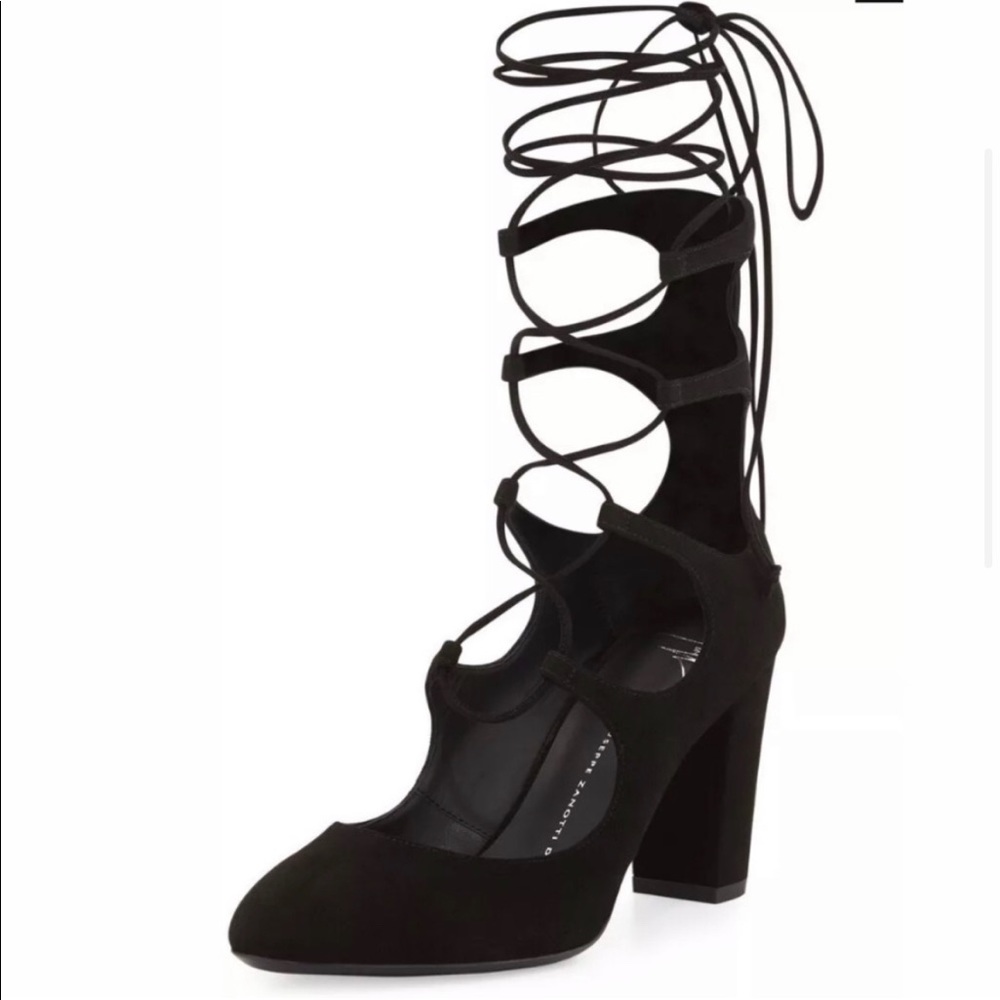 Giuseppe Zanotti Bebe Lace-up pump Nero size 36